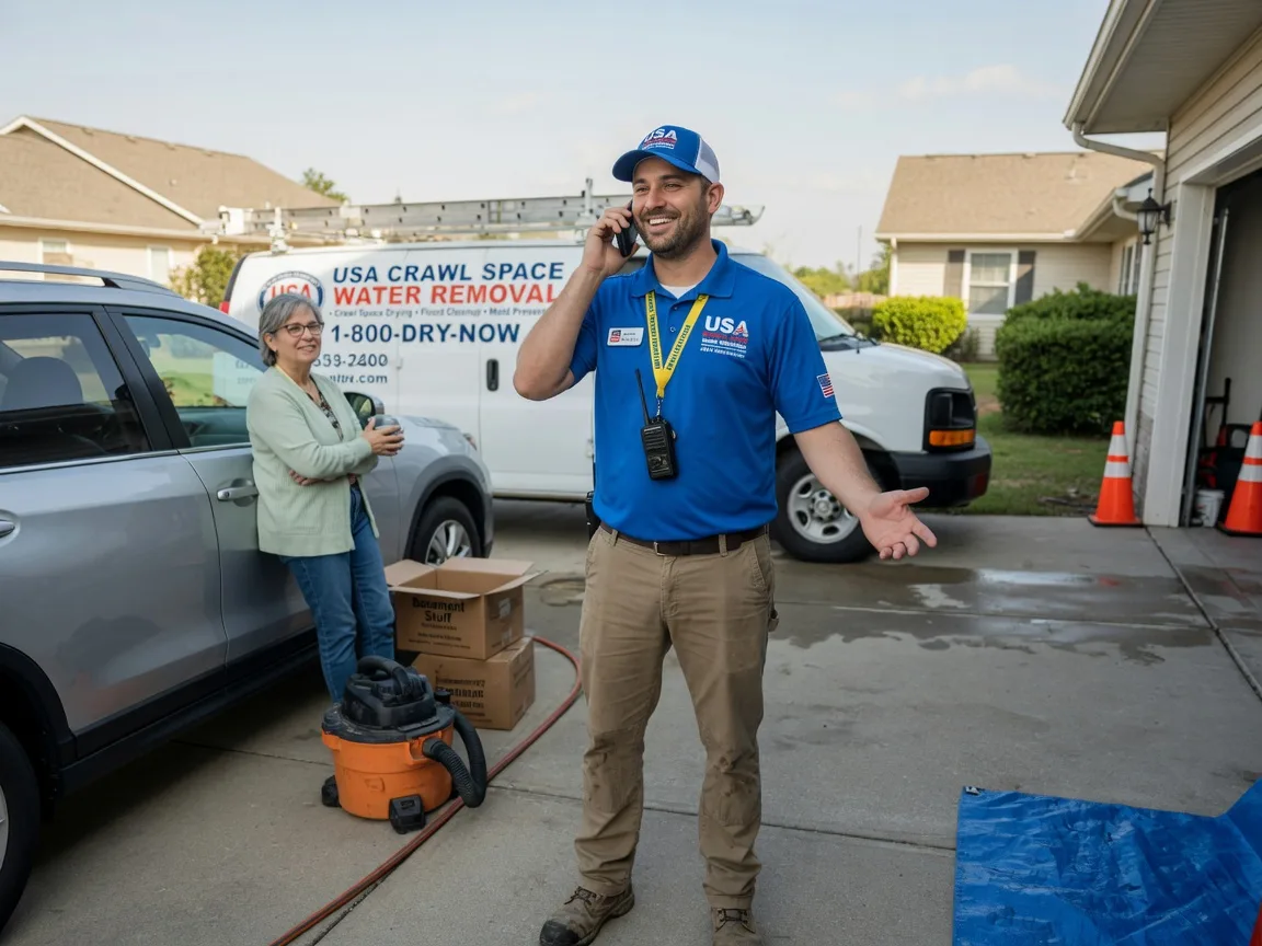 Crawl Space Water Removal Clayton, NC FAQs